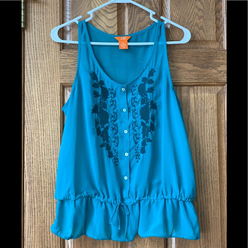 Teal Joe Fresh Tank